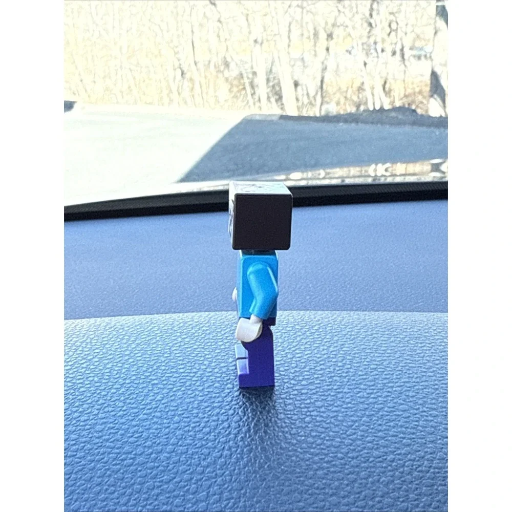 LEGO STEVE Dark Purple Legs Minecraft Minifigure min009‎